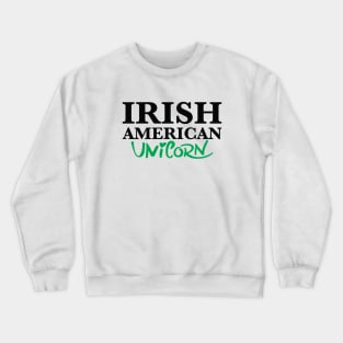 Irish American Unicorn Crewneck Sweatshirt